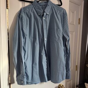 Vineyard Vines Blue Gingham Men's Shirt
